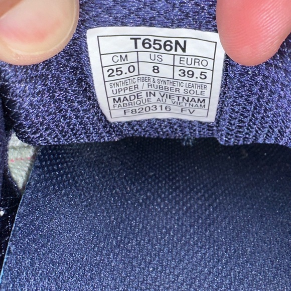 Asics GT-2000 v4 Pink / Navy Running Shoes - W8 - Picture 9 of 9